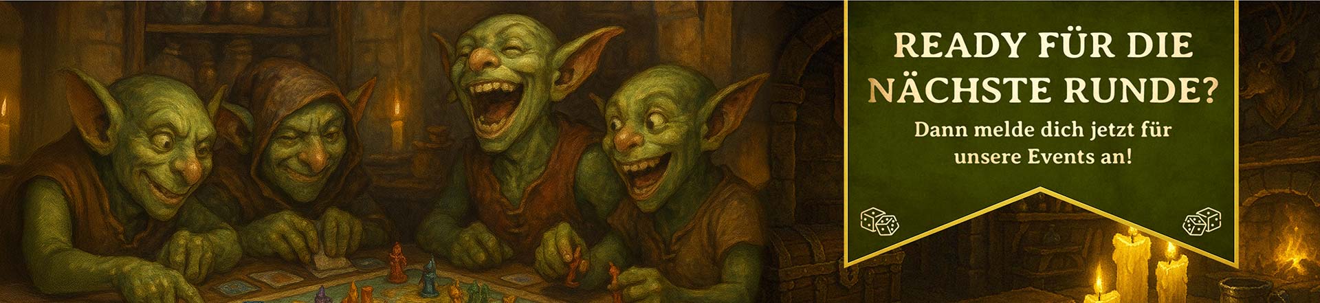 Melde Dich jetzt für unsere Events an - Trading Goblin